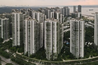 Forest City in Malaysia: Aus dem milliardenschweren Zukunftsprojekt wurde eine grüne Geisterstadt.