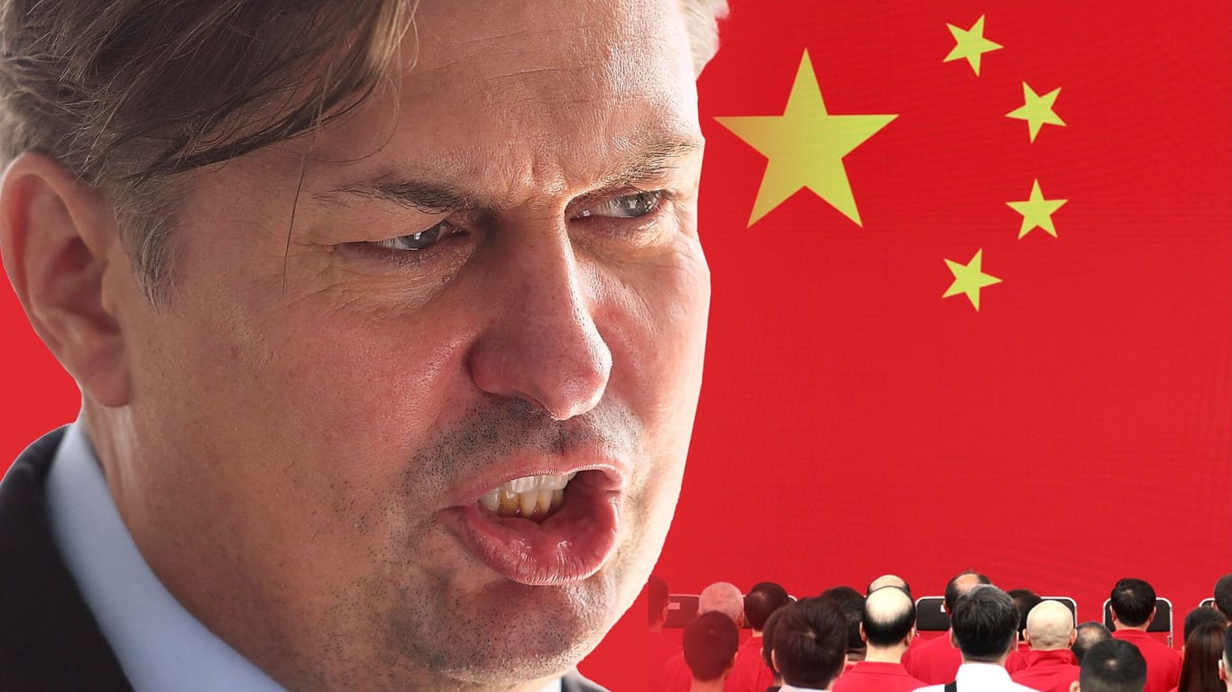 Der AfD-Spitzenkandidat für die Europawahl, Maximilian Krah: Verbindungen nach China bringen ihn in Bedrängnis.