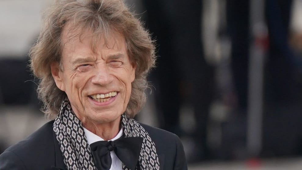 Mick Jagger: Der Rolling-Stones-Frontmann war zum Staatsbankett im Schloss Versailles geladen.