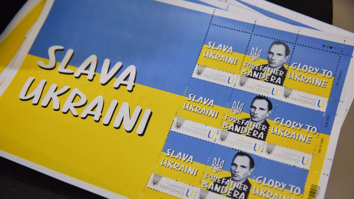 Ultranationalist auf Briefmarke: In der Ukraine wird Stepan Bandera bis heute von vielen verehrt.