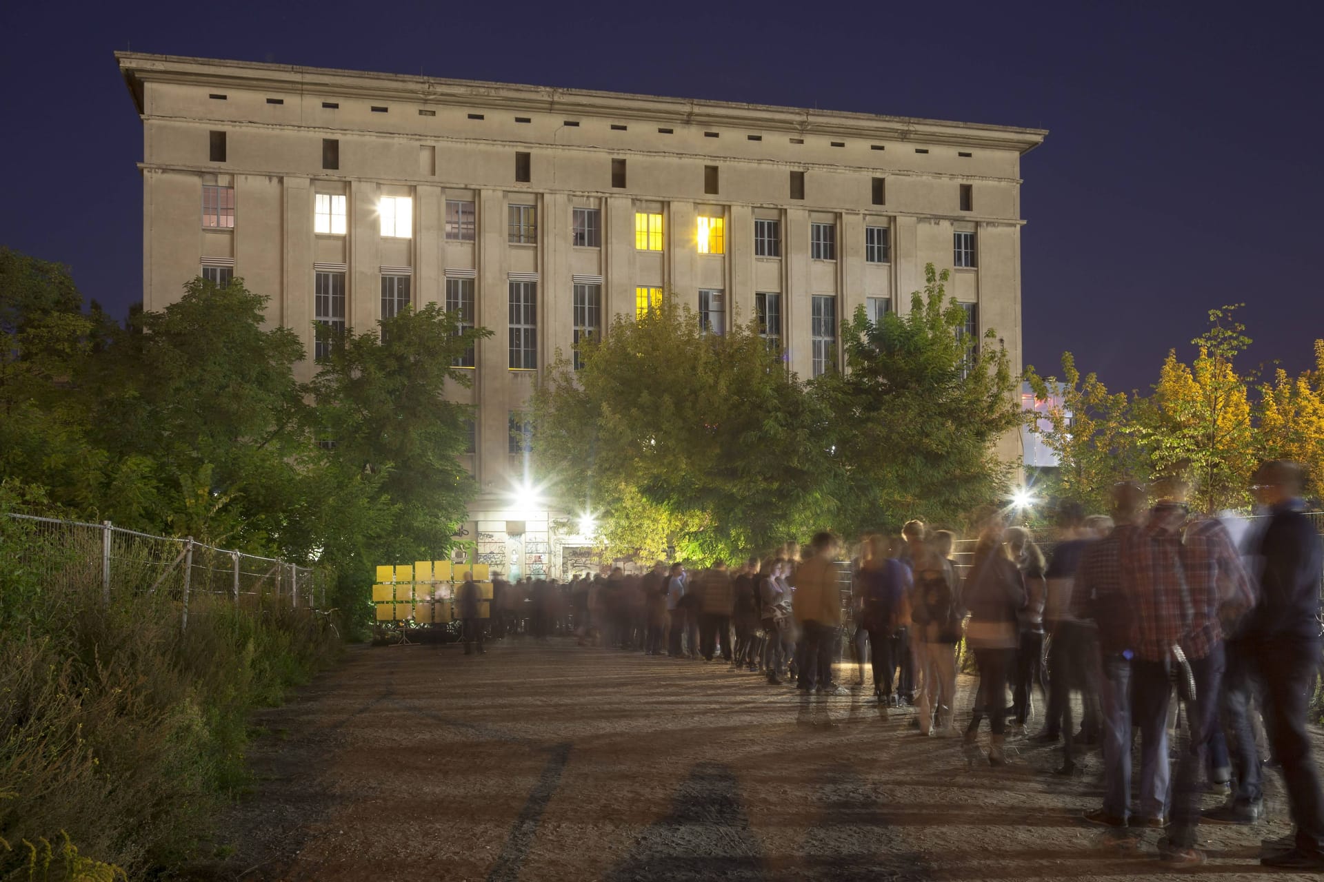 Der Berliner Techno-Club Berghain