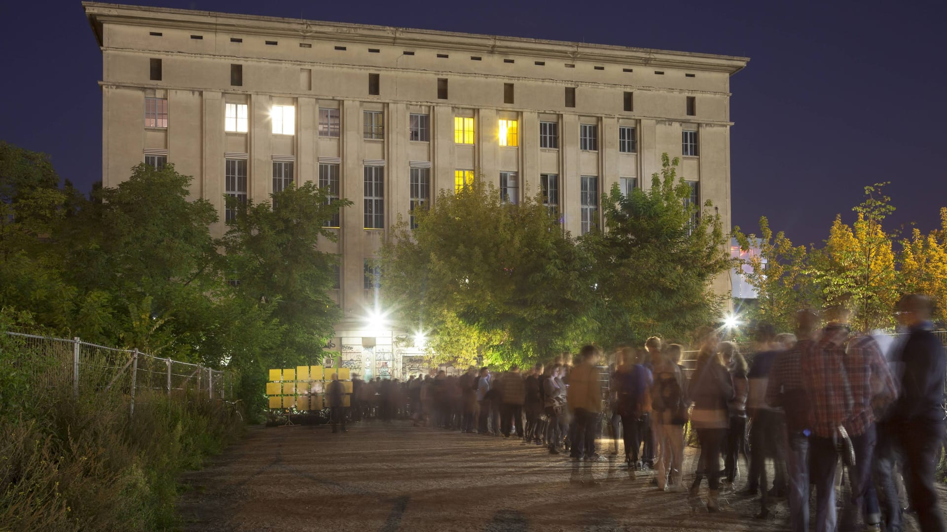 Der Berliner Techno-Club Berghain