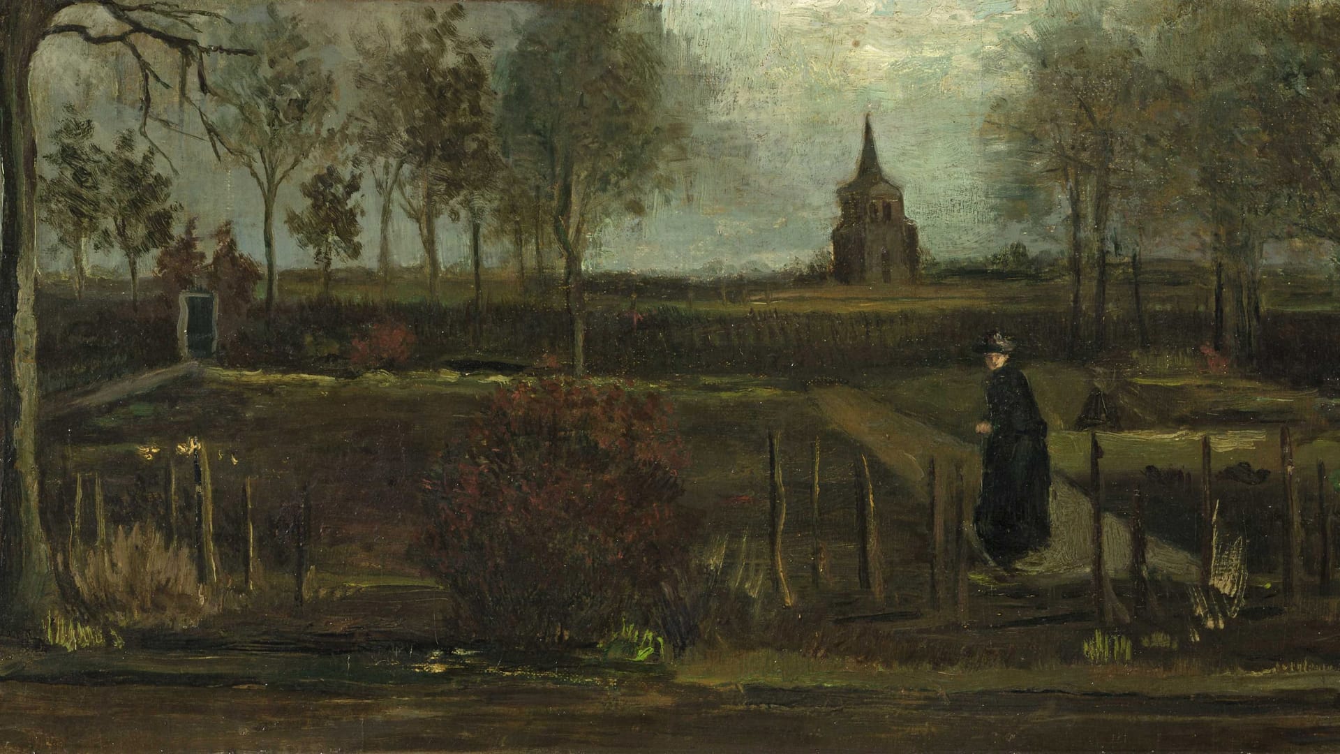 Von Goghs Meisterwerk "Der Pfarrgarten von Nuenen im Frühjahr" tauchte nach Jahren wieder auf. Von Goghs Meisterwerk "Der Pfarrgarten von Nuenen im Frühjahr" tauchte nach Jahren wieder auf.