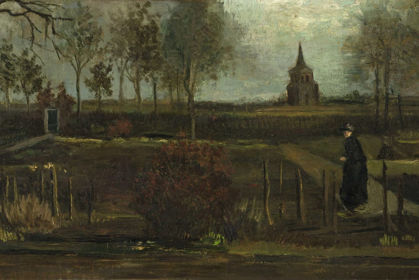 Von Goghs Meisterwerk "Der Pfarrgarten von Nuenen im Frühjahr" tauchte nach Jahren wieder auf.