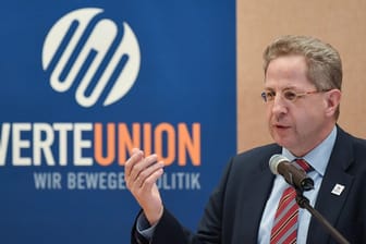 Hans Georg Maaßen: Funktionäre der Werteunion beklagten sich in einem Brief deutlich über seinen Stil als Vorsitzender.