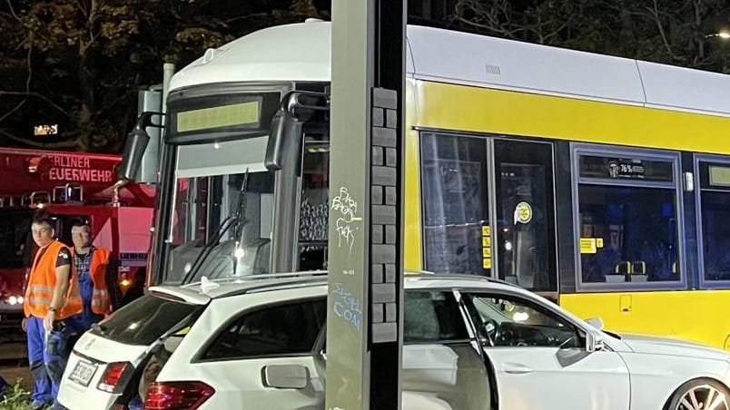 Berlin: Schwerer Straßenbahnunfall