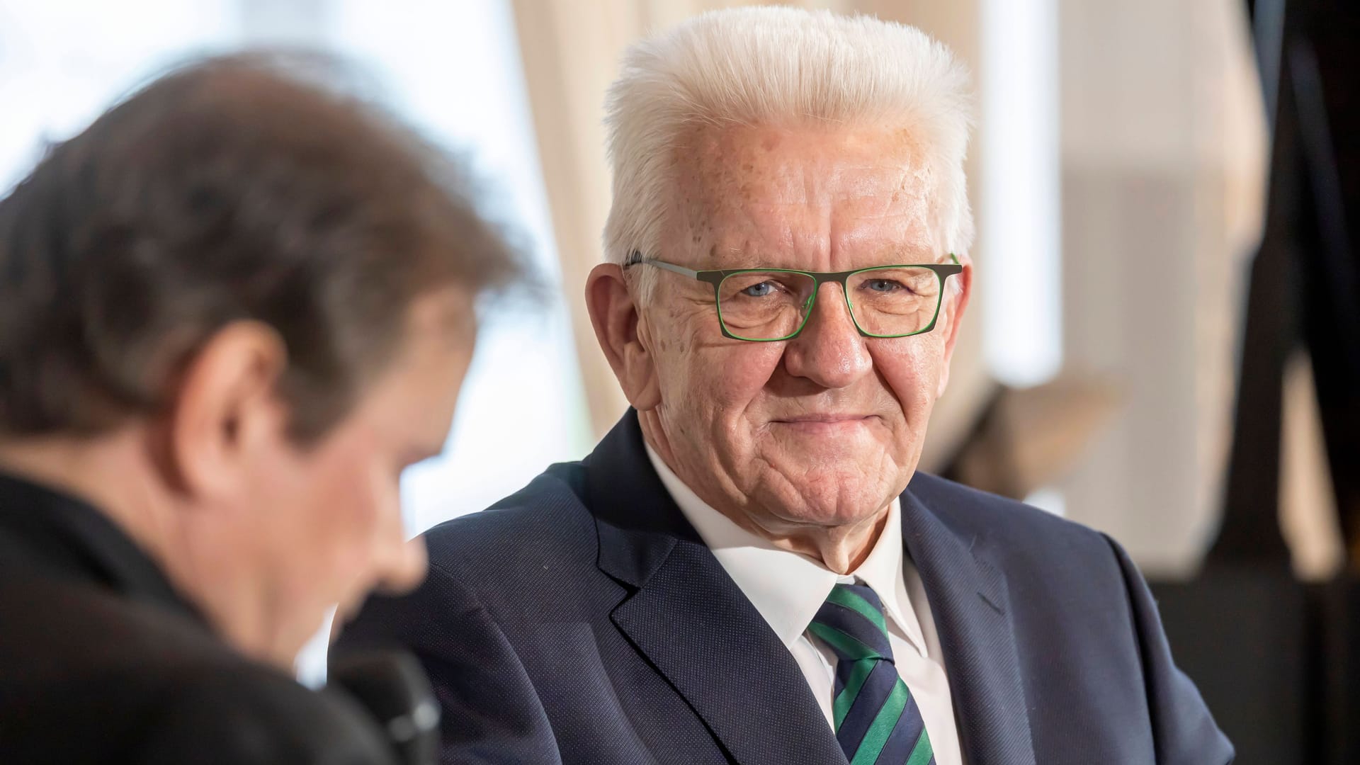 Winfried Kretschmann, Ministerpräsident von Baden-Württemberg (Archivbild): Er gestand, in einer linksextremen Kleinstpartei gewesen zu sein.