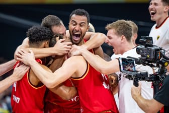 Deutschland jubelt: Das Finale der Basketballer bei der WM wird auch im frei empfangbaren TV zu sehen sein.