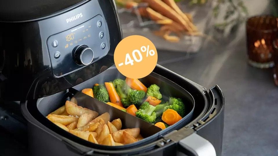 Der Philips-Airfryer ist heute radikal reduziert im Angebot.