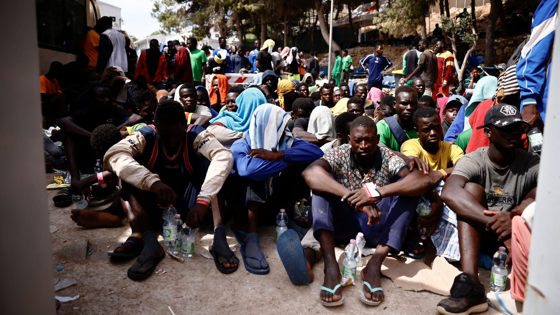 EUROPE-MIGRANTS/ITALY-LAMPEDUSA