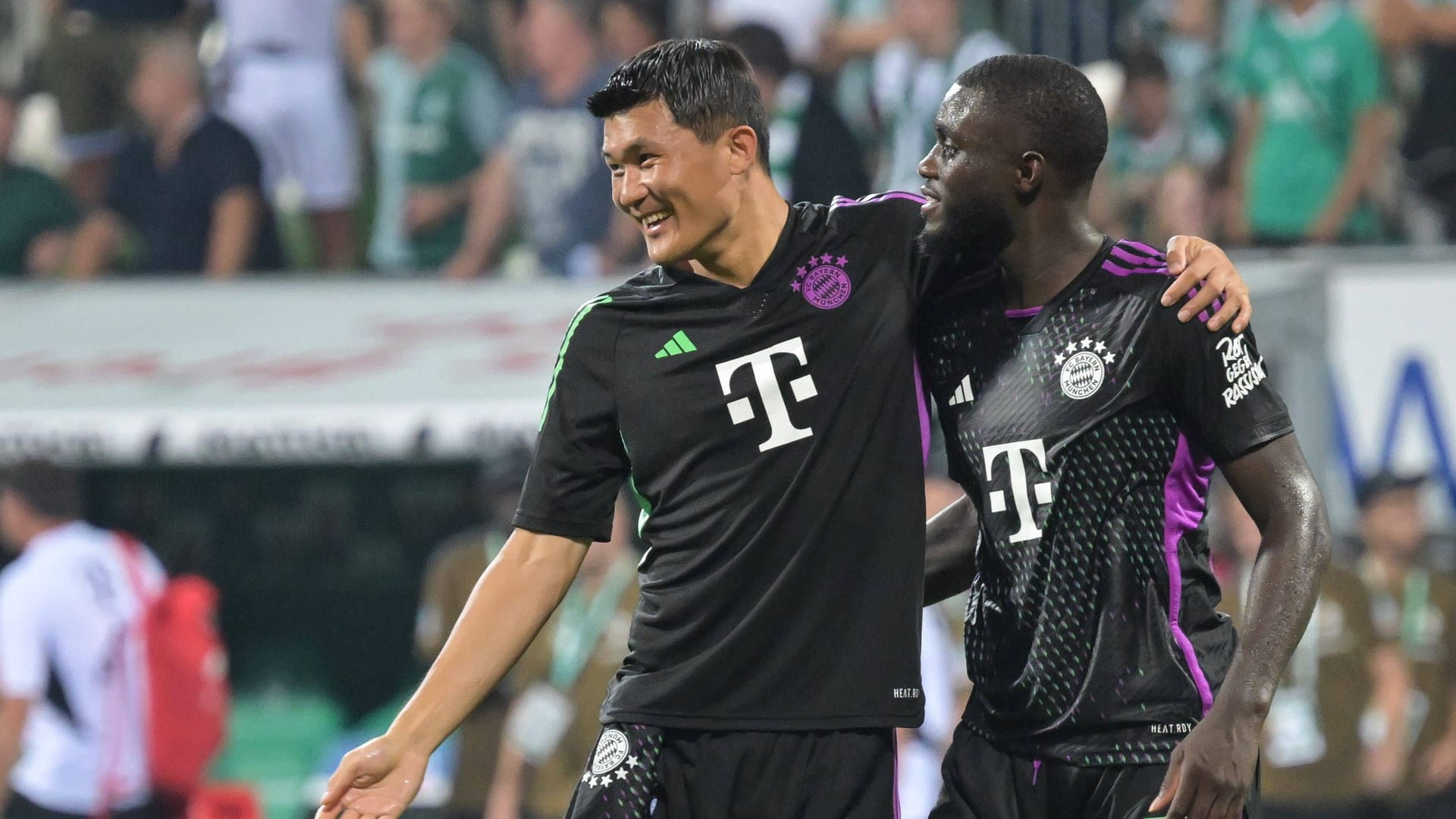 Min-jae Kim und Dayot Upamecano: Sie können wieder in Bayerns Innenverteidigung auflaufen.