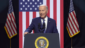 Bei einer Rede von US-Präsident Joe Biden ist es zu einem Zwischenfall gekommen