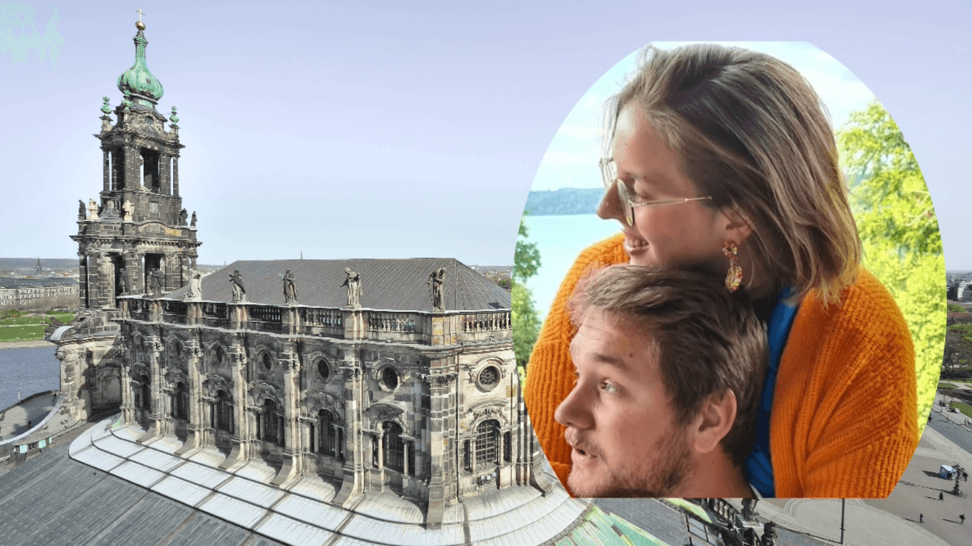 Maria Teresita und Comte Beryl Alexandre de Saporta aus Frankreich nach ihrer Verlobung am Starnberger See: Am Samstag geben sie sich in einer Dresdner Kathedrale das Ja-Wort.