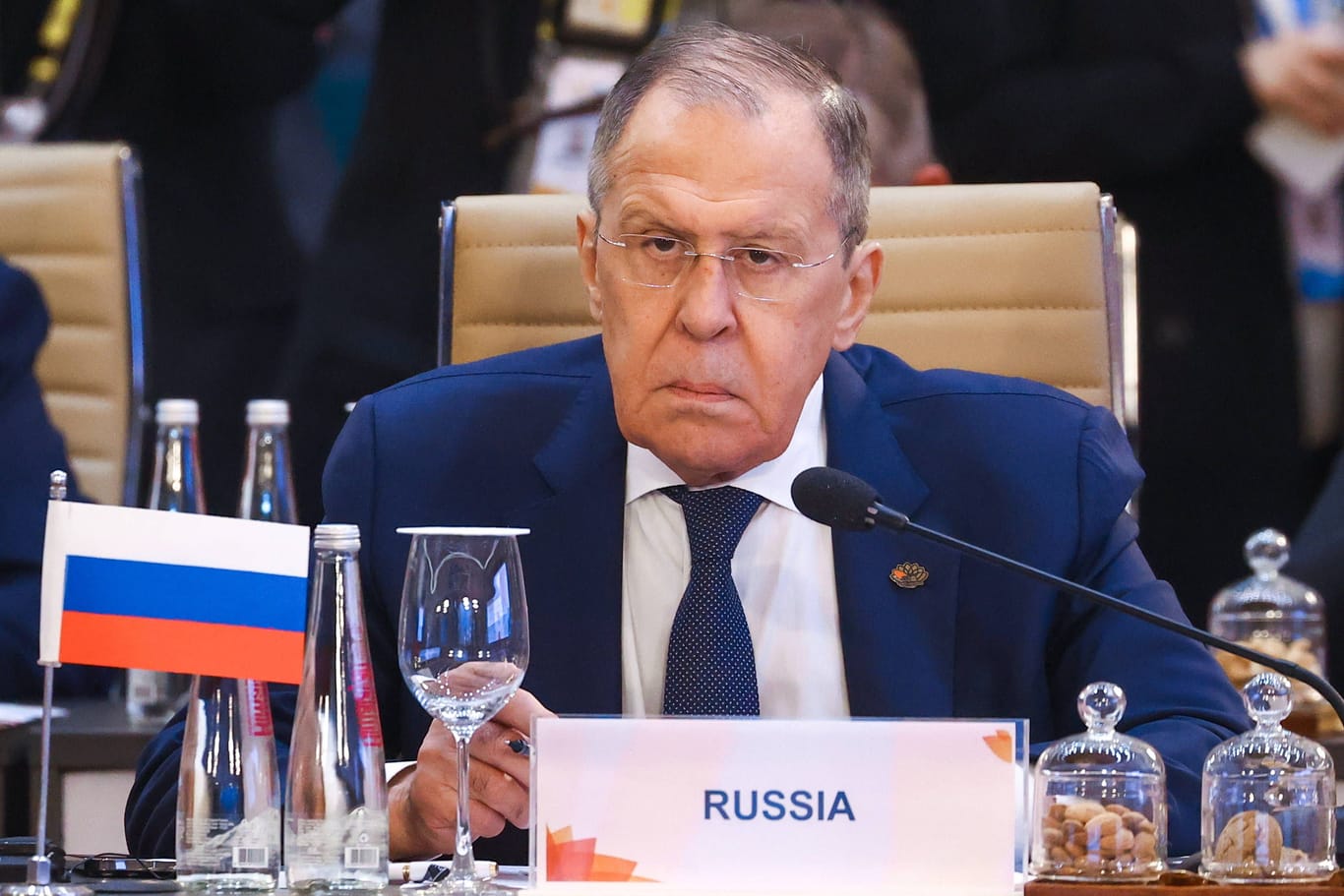 Sergei Lawrow: Der russische Außenminister vertritt Russland Propaganda weltweit.