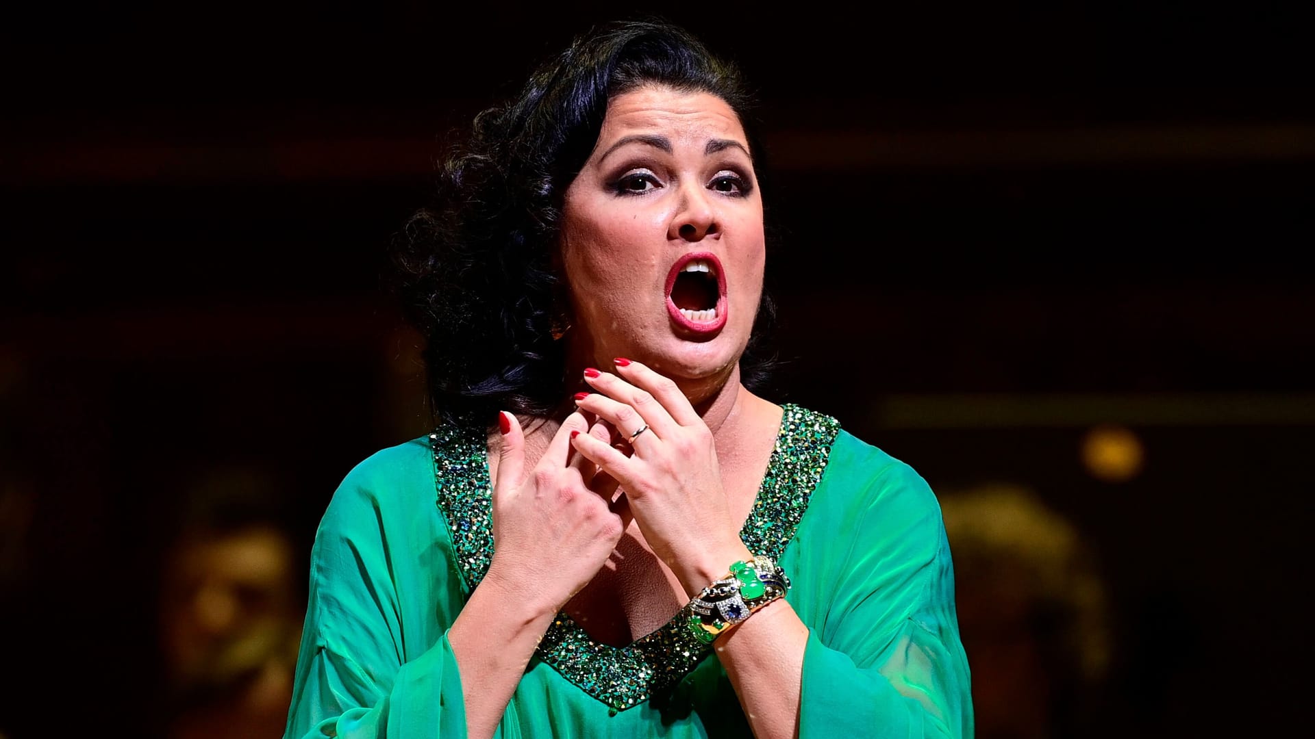 Der russische Opern-Star Anna Netrebko: