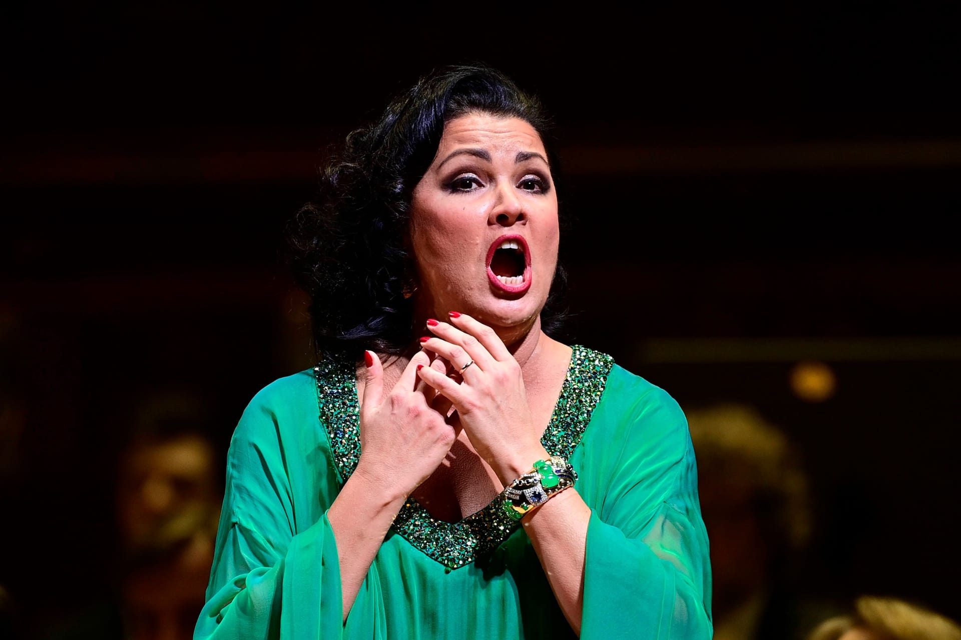 Der russische Opern-Star Anna Netrebko: