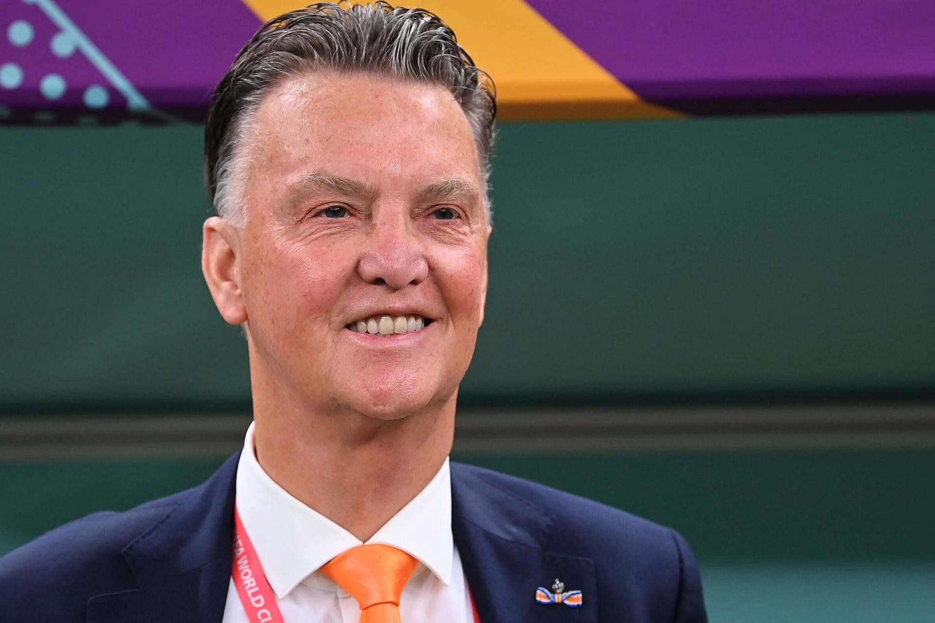 Louis van Gaal: Er trainiert schon den FC Bayern.