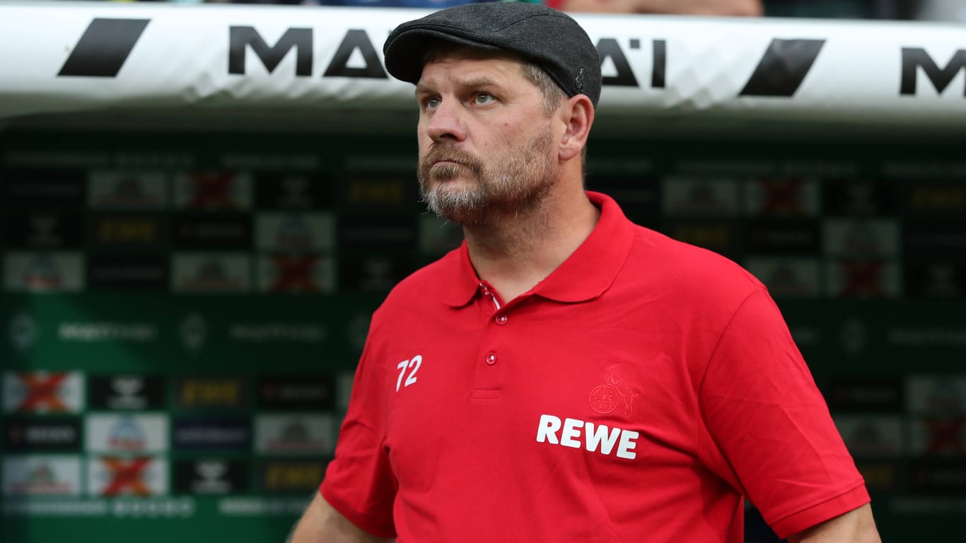 FC-Trainer Steffen Baumgart in Bremen: Nach der Niederlage bei Werder Bremen steck der FC in der Krise.