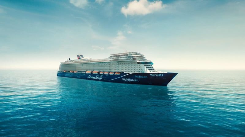 Zuwachs bei Tui Cruises: Die "Mein Schiff 7" kommt im Frühsommer 2024.