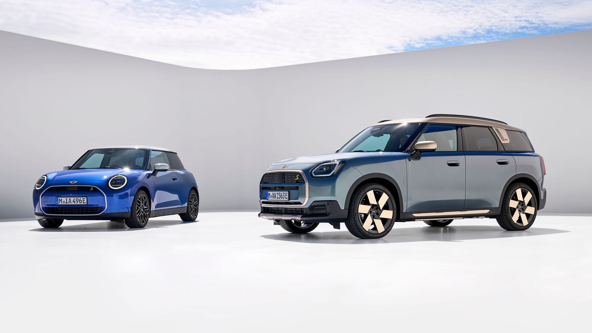 Cooper und Countryman: Beide Mini-Modelle bekommen eine Neuauflage.