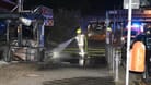 Ein Imbiss in Neukölln geriet in Brand.