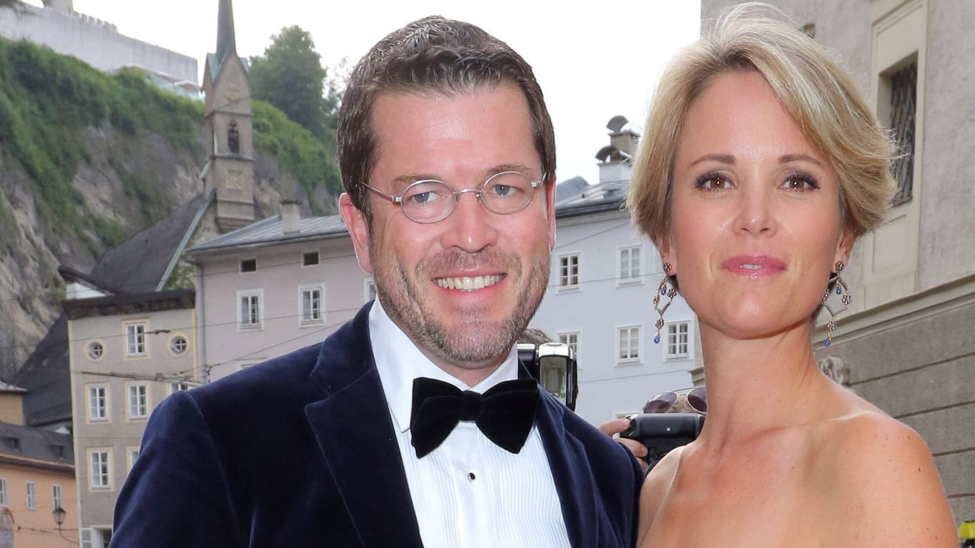 Karl-Theodor und Stephanie zu Guttenberg: Sie waren 23 Jahre verheiratet.