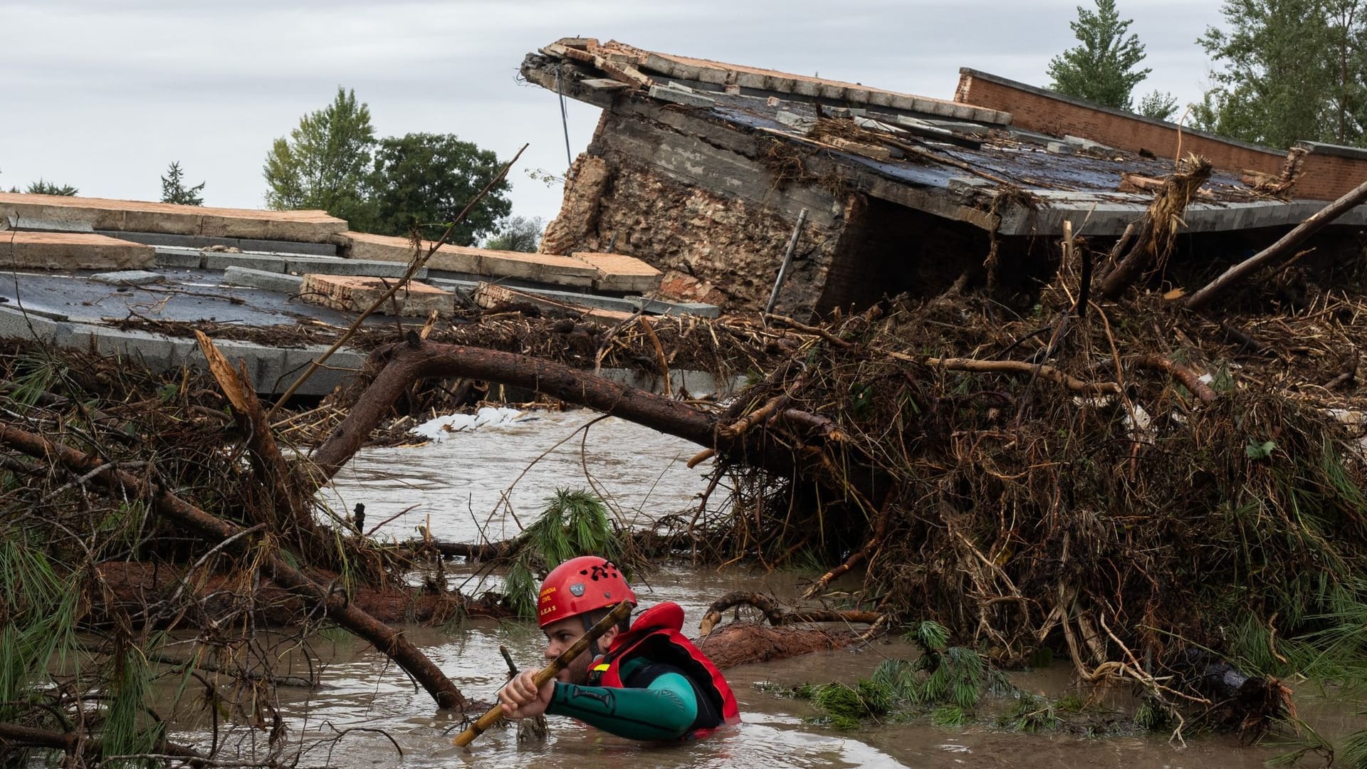 Unwetter in Spanien