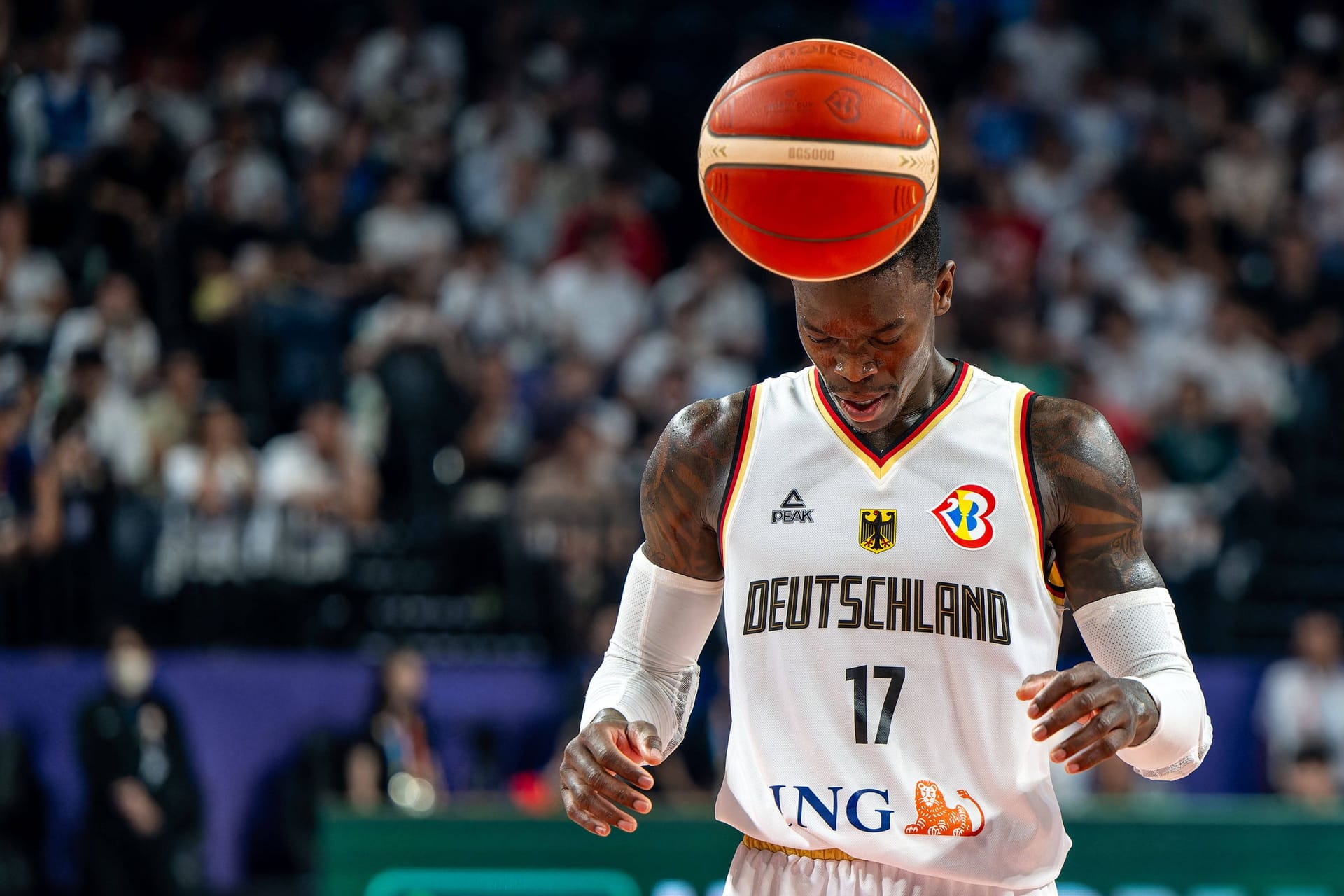 Dennis Schröder: Trotz des Halbfinal-Einzugs war der Deutsche mit seiner Leistung nicht zufrieden.