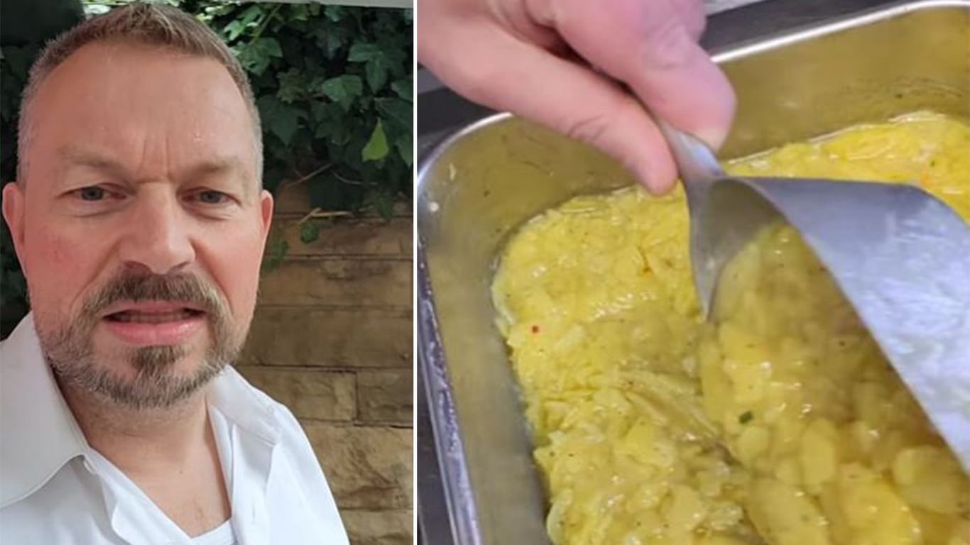 Kartoffelsalat mit jeder Menge Amore: Dieser Metzger aus Schwaben hat auf Instagram mit seinem Video einen Hit gelandet.