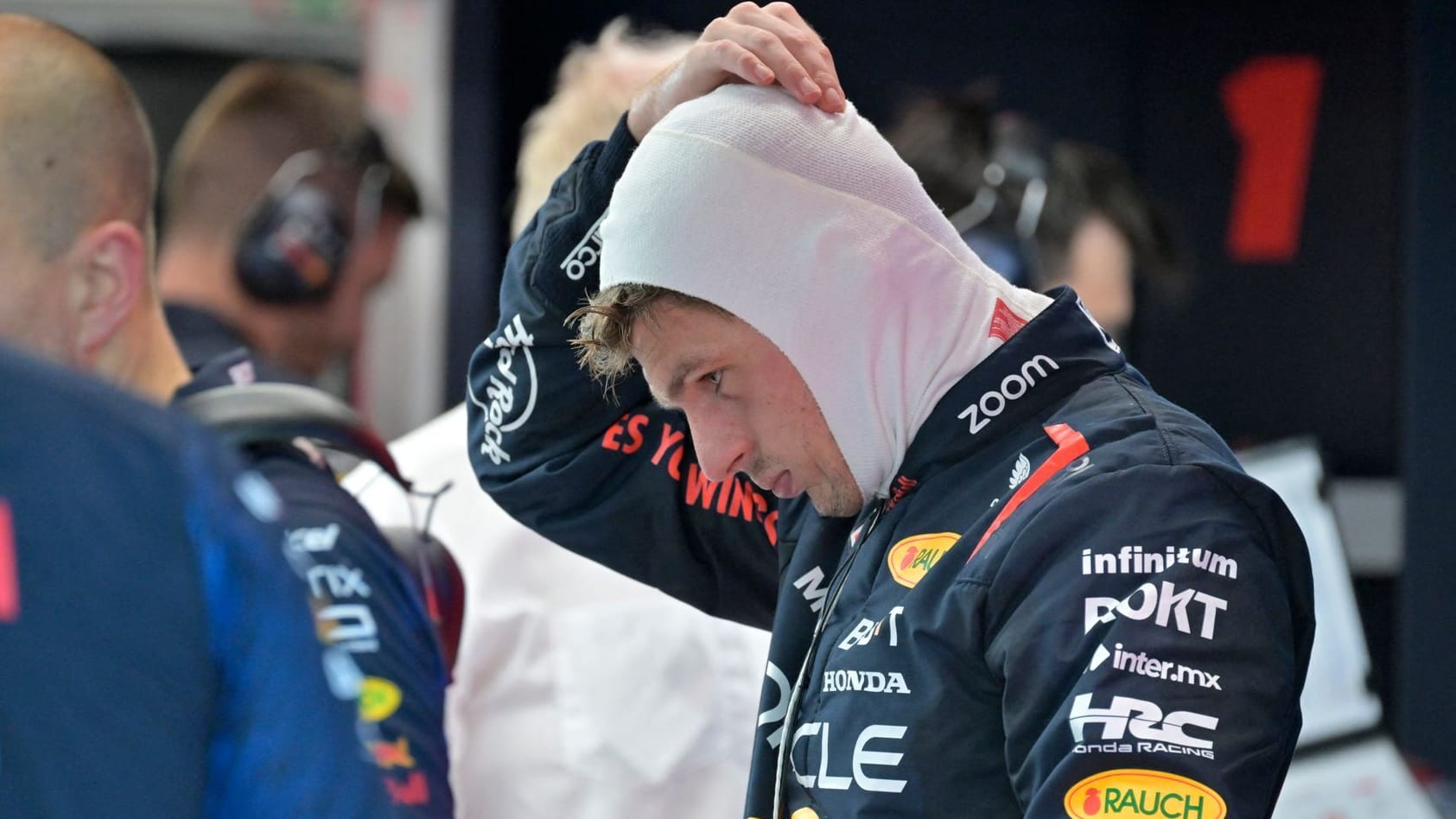 Frustriert: Formel-1-Weltmeister Max Verstappen.