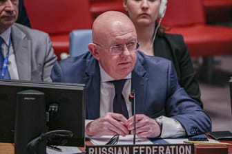 Der ständige Vertreter der Russischen Föderation bei den Vereinten Nationen, Wassili Nebensja (Archivbild).