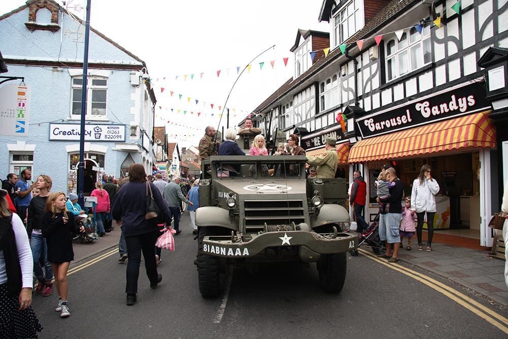 Festival in Sheringham (Archivbild): Auf dem Festival trugen Männer eine SS-Uniform.