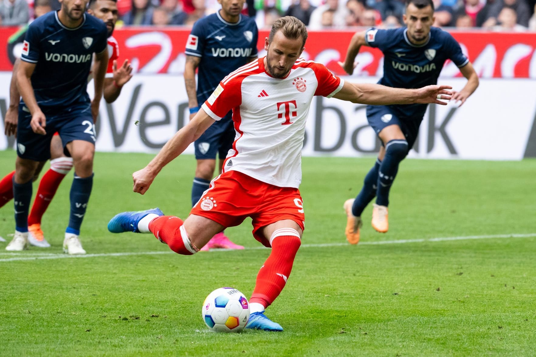 Überragende Vorstellung: Harry Kane verwandelt den Elfmeter zum zwischenzeitlichen 4:0.