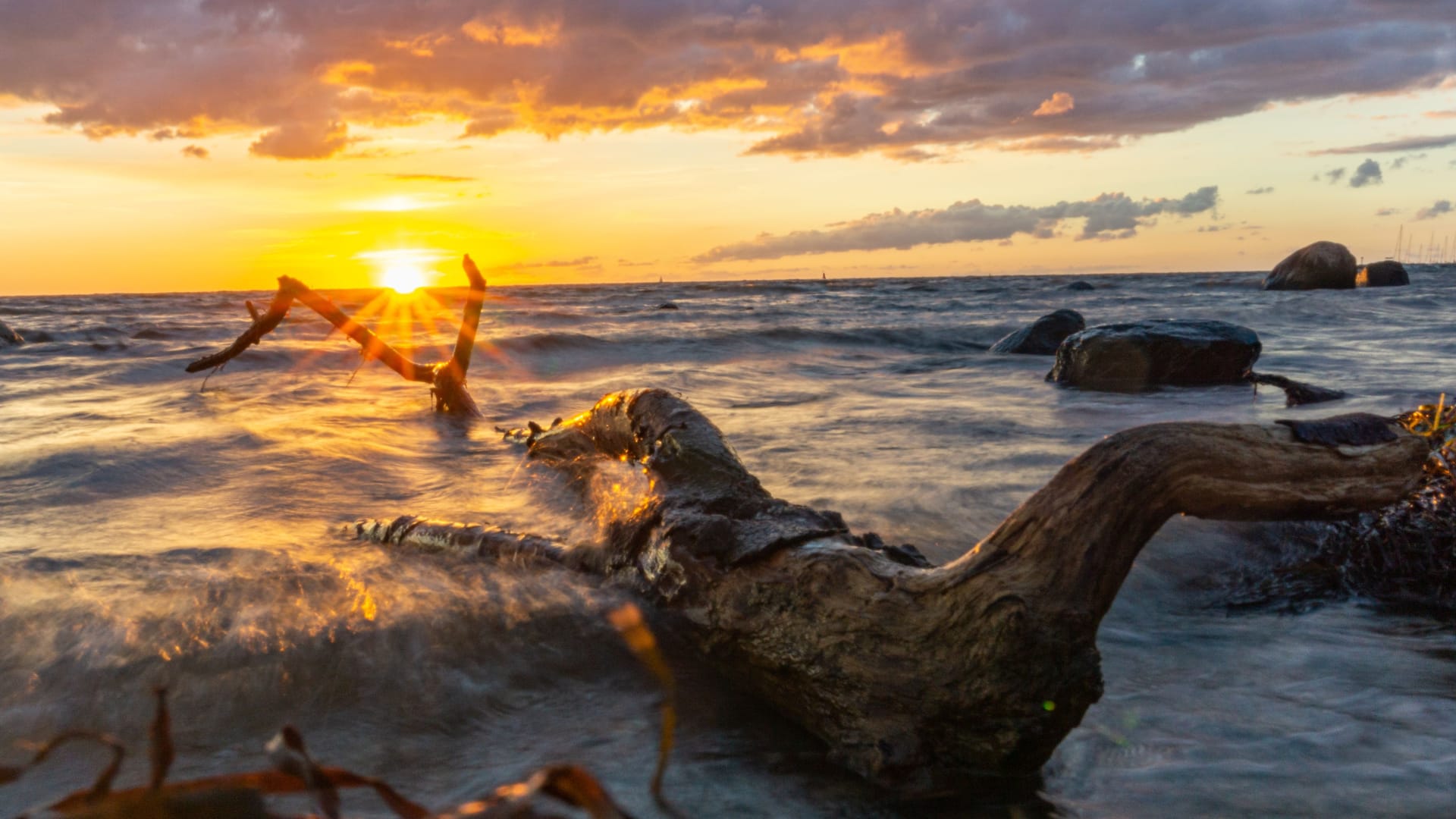 Insel Poel Sonnenuntergang