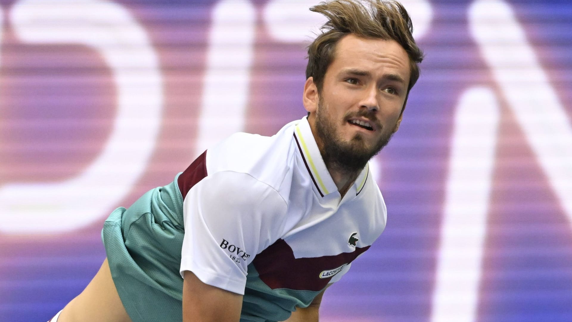 Daniil Medwedew gewann sein Viertelfinale bei den US Open.