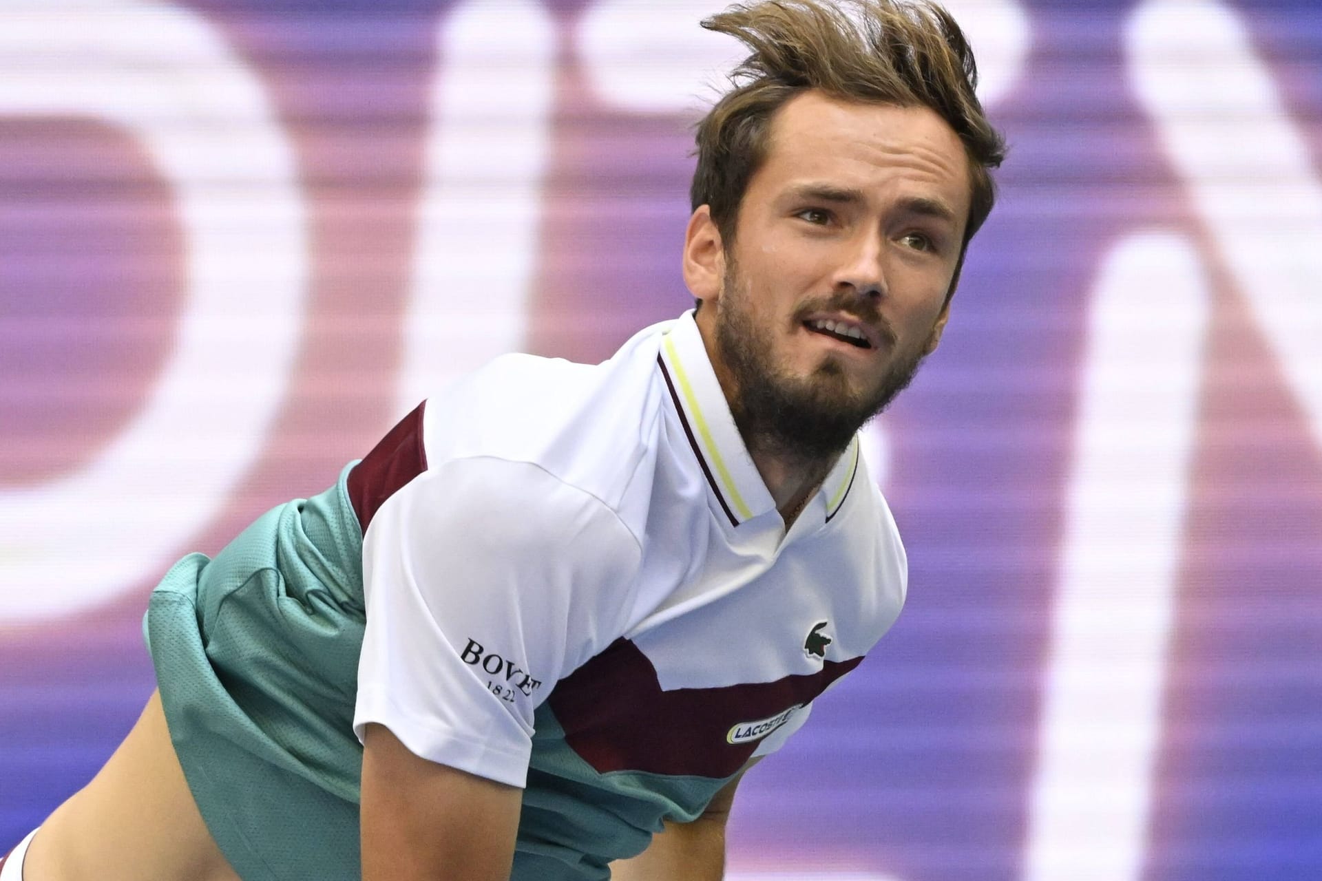 Daniil Medwedew gewann sein Viertelfinale bei den US Open.