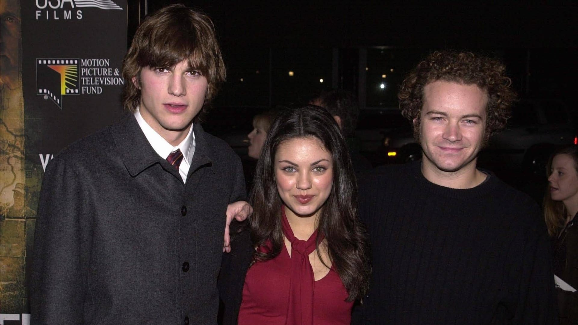 Ashton Kutcher, Mila Kunis und Danny Masterson standen gemeinsam für "Die wilden Siebziger" vor der Kamera.