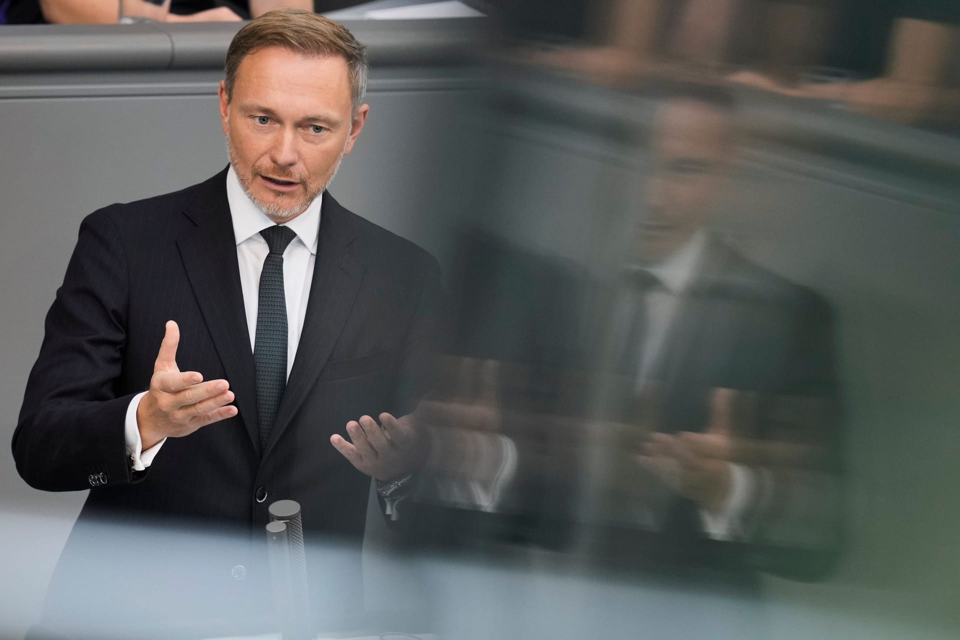 Finanzminister Christian Lindner (FDP): Bis Freitag berät der Bundestag noch über den Entwurf seines Haushaltsgesetzes.