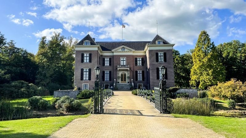 Etwas kleiner im Format, aber ein Schloss: Haus Doorn.