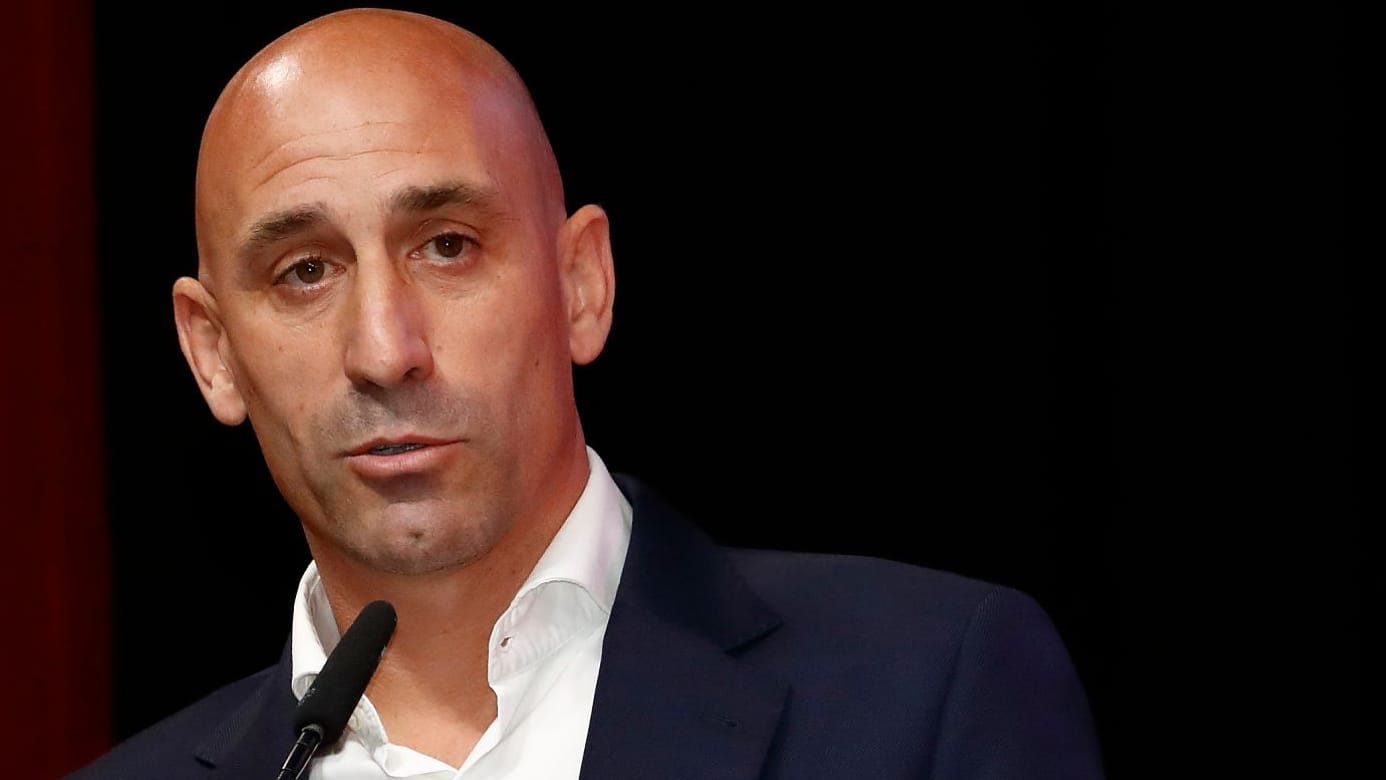 Luis Rubiales (Archivbild): Es soll bei der WM-Siegerehrung in Australien nicht nur einen Kuss gegeben haben.