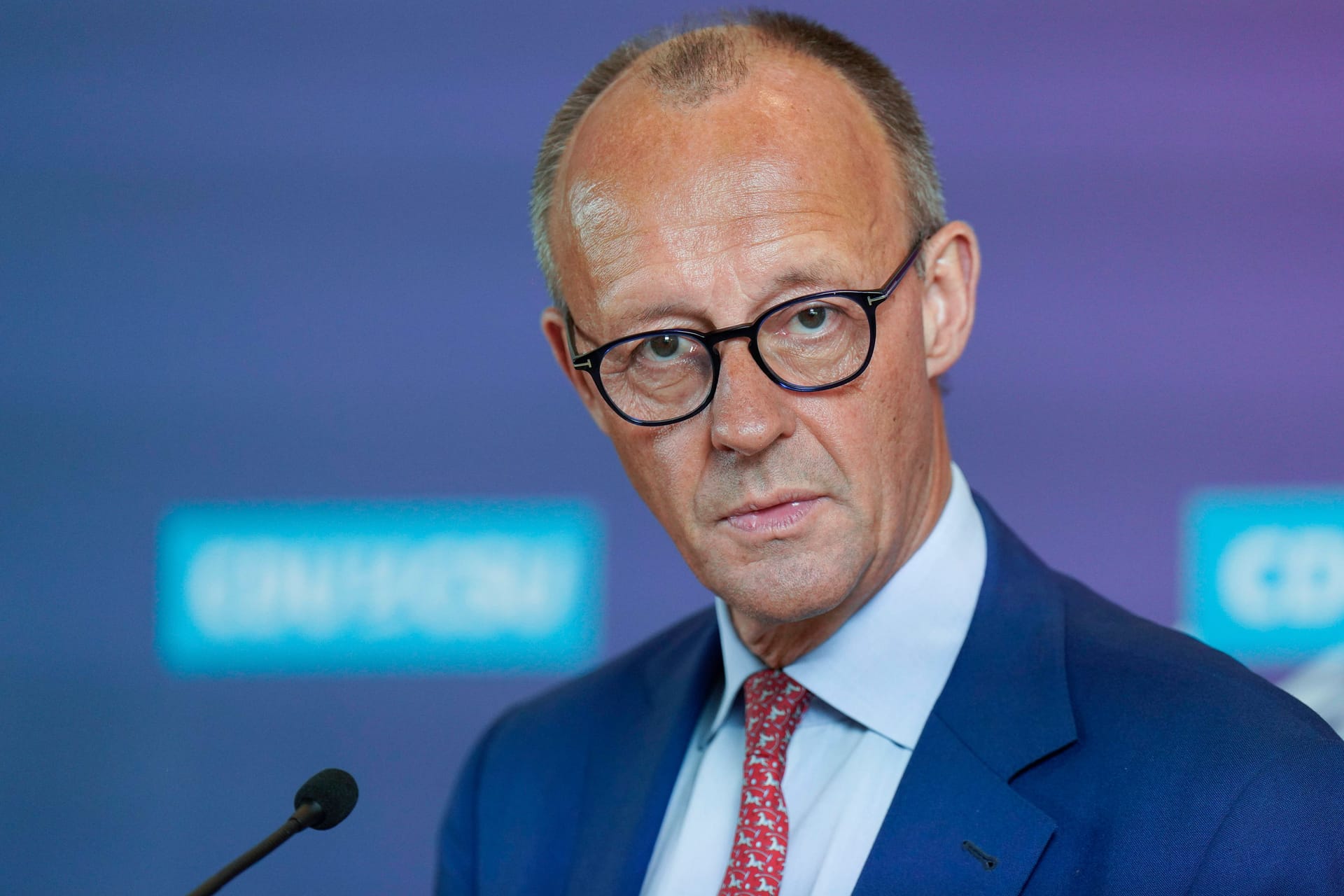 Friedrich Merz, Vorsitzender der Unions-Fraktion im Bundestag (Archivbild): Er hatte in einer Talkshow Falschbehauptungen zu Asylbewerbern aufgestellt.