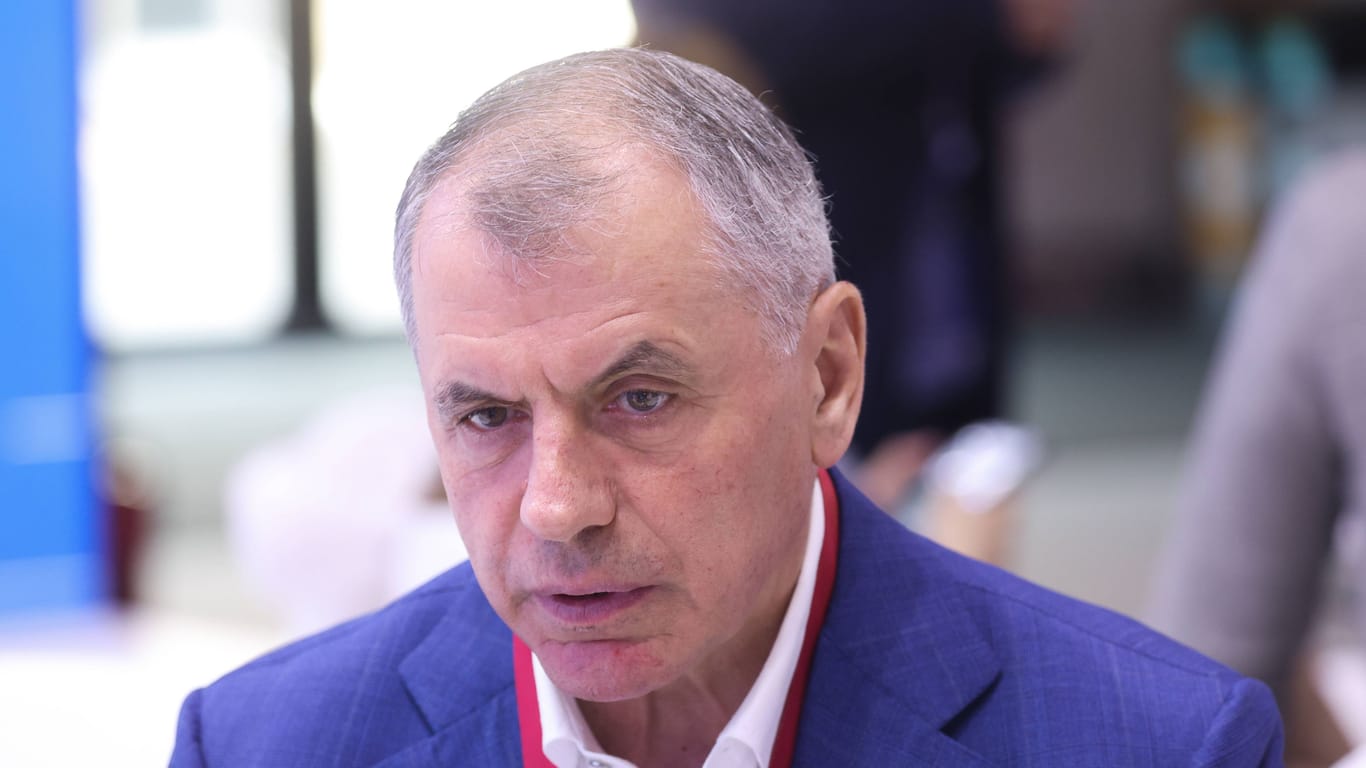Wladimir Konstantinow (Archivbild): Der Sprecher des Parlaments der Krim rechnet durch den Verkauf mit Einnahmen in Millionenhöhe.