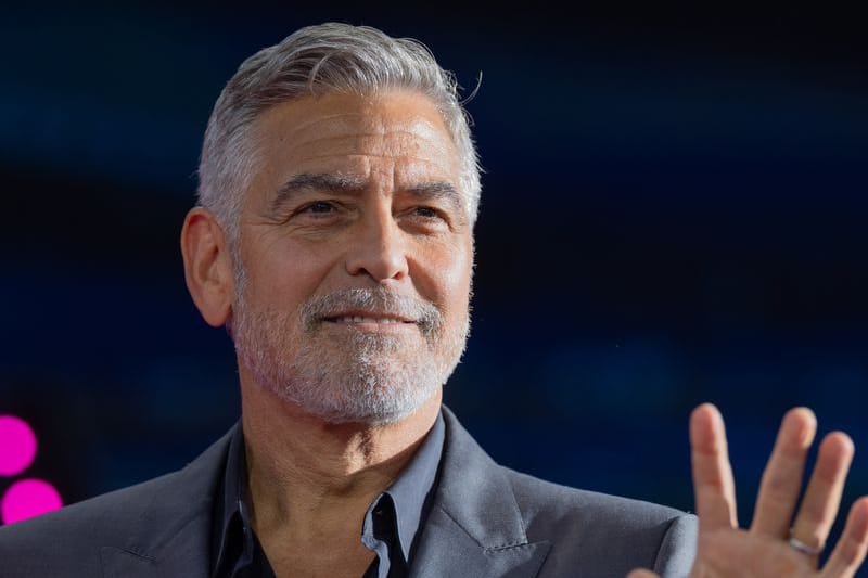 George Clooney, US-amerikanischer Schauspieler, spricht beim Internetkongress Digital X: Der Hollywood-Star war zu Gast in Köln.