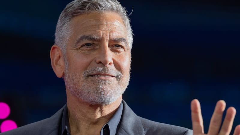 George Clooney, US-amerikanischer Schauspieler, spricht beim Internetkongress Digital X: Der Hollywood-Star war zu Gast in Köln.