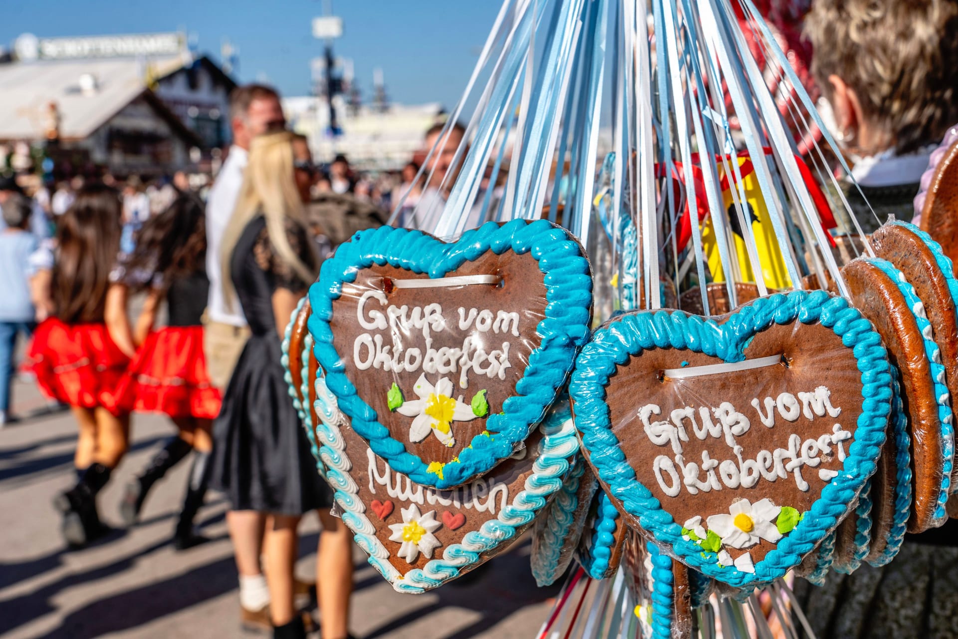 Lebkuchenherzen auf dem Oktoberfest: Vieles ist teurer geworden auf der Wiesn.