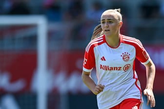 Georgia Stanway spielt seit Sommer 2022 für den FC Bayern.