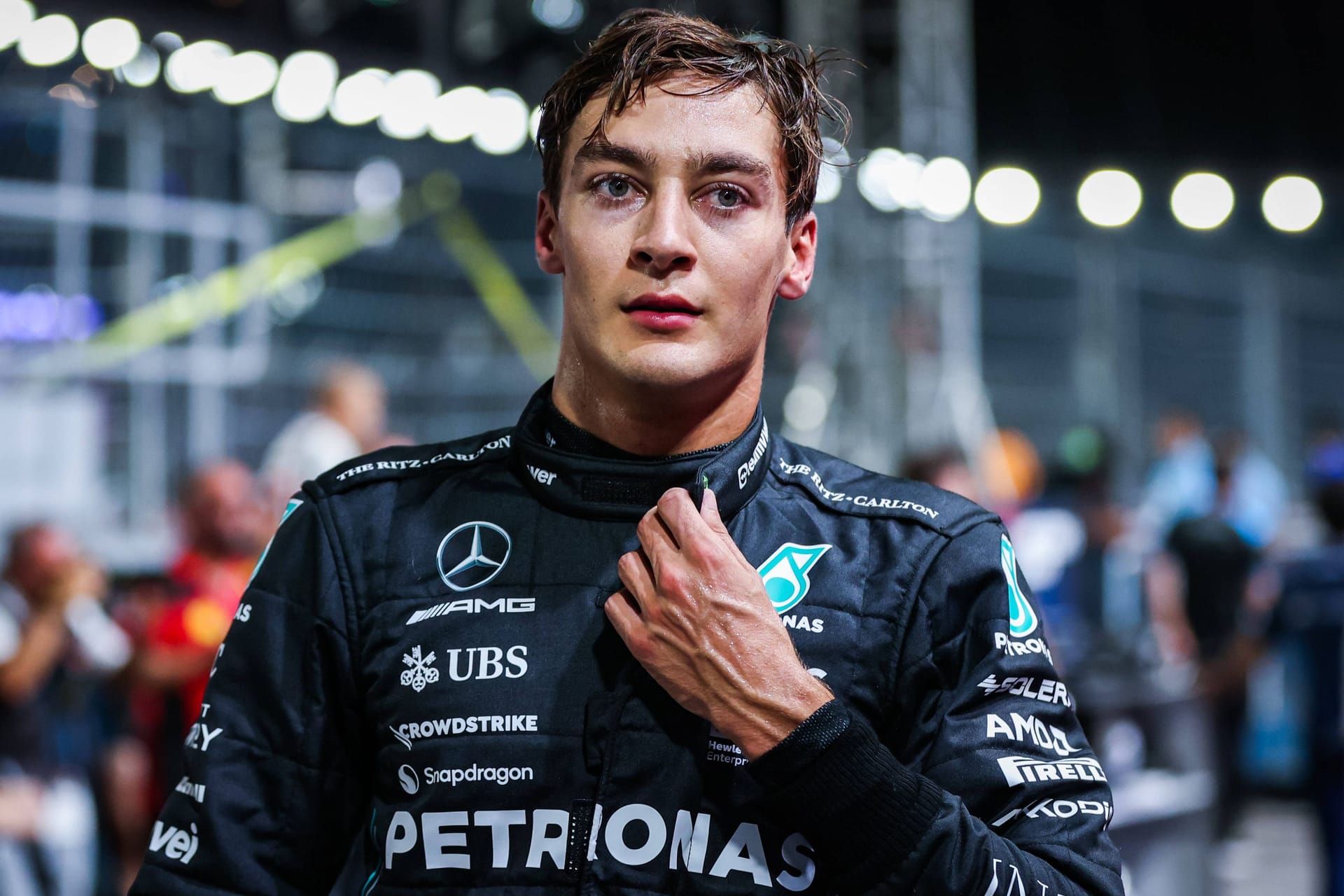 George Russell: Der Mercedes-Pilot zeigte sich nach dem Großen Preis von Singapur völlig konsterniert.