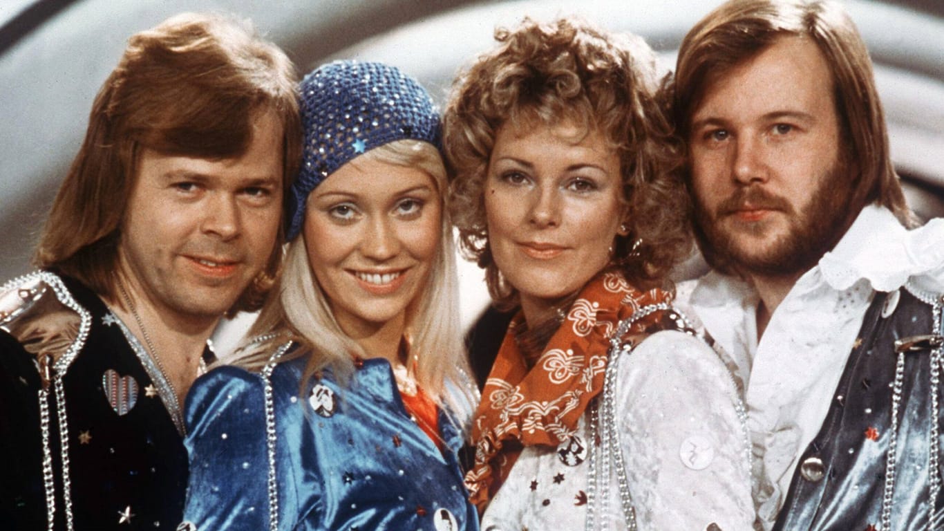 ABBA: Die schwedische Popgruppe gewann den ESC 1974.