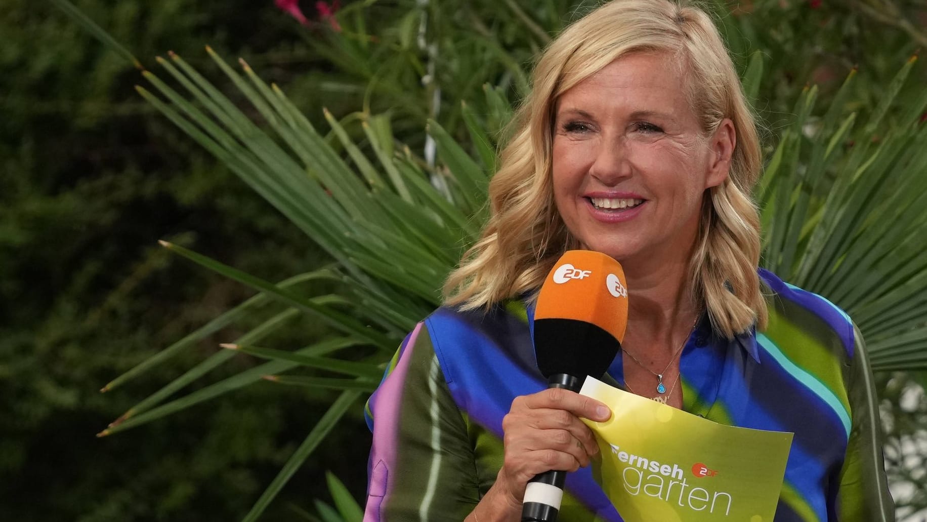 "ZDF Fernsehgarten": Andrea Kiewel moderiert das Format seit 23 Jahren.