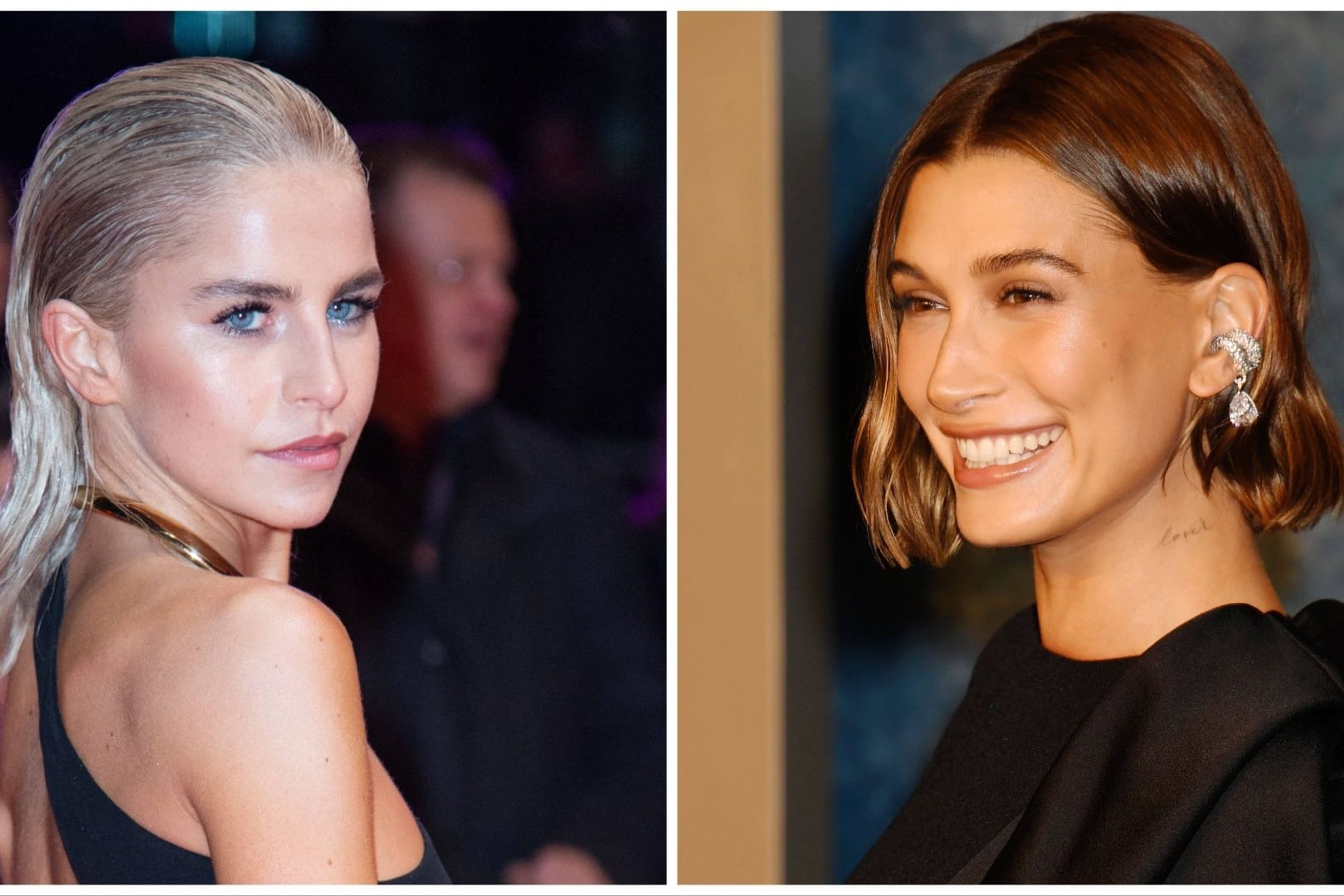 Caro Daur (links) und Hailey Bieber: Ob sich die beiden Frauen schon länger kennen, ist nicht bekannt.